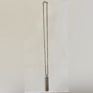 Tiffany & Co. Sleek Silver Necklace